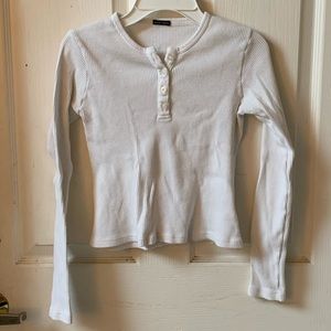 ❌SOLD❌🤍BRANDY MELVILLE RIBBED LONGSLEEVE🤍
